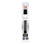 Prym - Ferri da maglia, 3,5 mm, colore: Nero