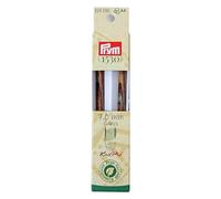 Prym - Ferri da Maglia Cubics Natural, Lunghezza 11,6 cm, 7,00 mm, in Legno, Multicolore, 7 mm