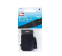Prym Fibbia con Chiusura a Cerniera, Metallo, Nero, 14 x 6.7 x 2 cm