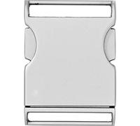 Prym - Fibbia della Cintura, in Metallo, Argento Opaco, 30 mm