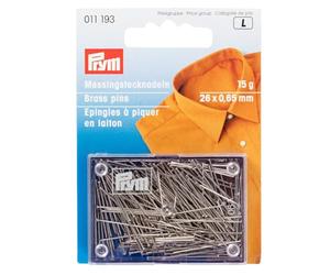 Prym Head Pins, Silver, 26 x 0,65mm