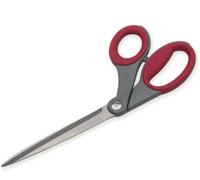Prym Hobby - Forbici da cucito, colore: rosso, grigio, 23 cm