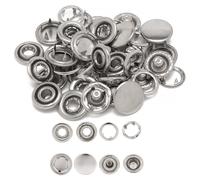 Prym Jersey Tappo Scatto Pressione Chiusure Acciaio Inox Polo Anello Borchie