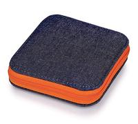 Prym Sewing Kit in Denim Case, Acciaio Inossidabile, Orange, taglia unica
