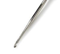 Prym KnitPro-Uncinetto Senza Manico, 0,60 mm, Colore: Argento Ago, Acciaio, Silver, 0,6 mm