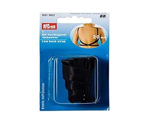 Prym - Lomber Back Back Black (20mm) Cinghia - 1 unità