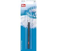 Prym 225125 Gancio per Maglieria con Impugnatura Morbida, Metallo, Nero, Taglia Unica