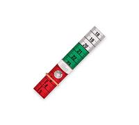 Prym Metro a Nastro con Scala in cm e Pollici, Misto Poliestere, Giallo/Verde/Rosso/Bianco, 14 x 5,7 x 1,7 cm