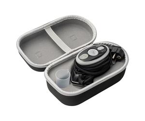 Prym Mini ferro da stiro a vapore nero con vassoio in silicone e custodia, 400 W, temperatura regolabile (110 - 240 V), ideale per cucito, patchwork e viaggi