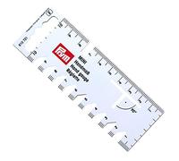 Prym 610731 Mini Hand Measure, White Righello, Plastic, Bianco, 11.5 x 4.0 x 0.1 cm