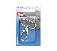 Prym Moschettone, in lega di zinco, argento, 30 x 40 mm