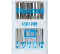 Prym n. da 70/80/90/100 Standard Assortiti Aghi per Macchina da Cucire, Metallo, Argento, 4.8 x 3.2 x 0.6 cm
