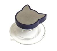 Prym Nadelmagnet Katze Cuscinetto con Aghi magnetici, Metallo, Argento, Trasparente, Blu Prugna, 45 x 45 x 25 mm