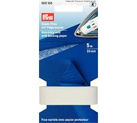 Prym Nastro orlato 20 mm con Carta di Supporto Bianco, 5 M