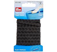 Prym, Elastico, Black, 7 mm