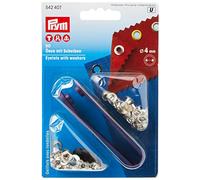Prym Occhielli e rondelle, d'Argento, Durchmesser 8 mm