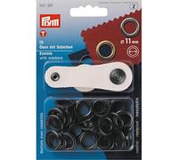 Prym Occhielli e rondelle, Metallo, Bronzo, 11 mm