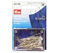 Prym - Perni Nel Acciaio Prym D'argento (0,60 x 30 mm) - 1 Unità