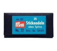 Prym Aghi da ricamo N.22 Acciaio 0,90 x 40 mm Argento 25 pezzi