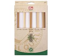 Prym - Prym 1530 a doppio punte (2,50-4,50 mm) set di ago di bambù - 1 unità