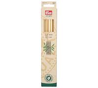 Prym - Prym 1530 Bamboo (20 cm, 6,00 mm) a un ago per maglieria a doppia punta - 1 unità