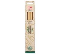 Prym - Prym 1530 Bamboo (20 cm, 8,00 mm) a un ago per maglieria a doppia punta - 1 unità