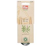 Prym - Prym 1530 Bamboo (40 cm, 6,00 mm) Ago a maglia circolare - 1 unità