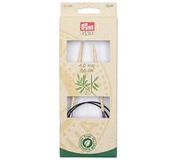 Prym - Prym 1530 Bamboo (80 cm, 4,00 mm) Ago a maglia circolare - 1 unità