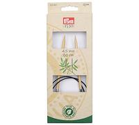Prym - Prym 1530 Bamboo (80 cm, 4,50 mm) ago a maglia circolare - 1 unità