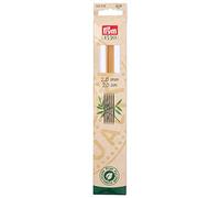 Prym - Prym 1530 Bamboo a doppio punteggio (20 cm, 2,00 mm) Ago - 1 Pezzi