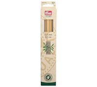 Prym - Prym 1530 Bambù (20cm, 4.50mm) Doppia Punta Aghi - 5 Aghi