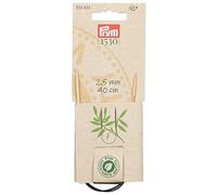 Prym - Prym 1530 Bambù (40cm, 2.50mm) Circolare Ago - 1 Ago