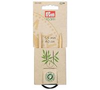 Prym - Prym 1530 Bambù (40cm, 5.50mm) Circolare Ago - 1 Ago
