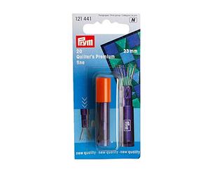 Prym - Prym Argento (0.60 x 23mm) Quilting Cucire Aghi - 20 Aghi