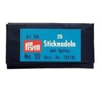 Prym - Prym Argento (1.00 x 43mm) Affilato Mancia Ricamo Aghi - 25 Aghi