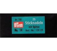 Prym - Prym Argento (1.90 x 60mm) Affilato Mancia Ricamo Aghi - 25 Aghi