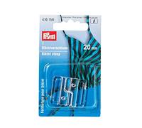 Prym - Prym Bikini e Class Clasp Transparent (20mm) Gancio di plastica - 1 unità