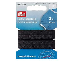 Prym - Prym Black (15 mm, 2m) Tasco di taglio elastico - 1 Pezzi
