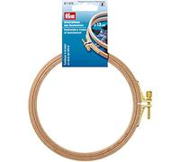 Prym - Prym Colore Naturale (0.8x13cm) Faggio Legna Ricamo Telaio con Ottone Vite - 1 Pezzo