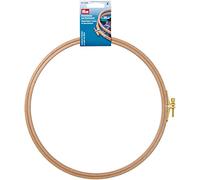 Prym - Prym Colore Naturale (0.8x25cm) Faggio Legna Ricamo Telaio con Ottone Vite - 1 Pezzo