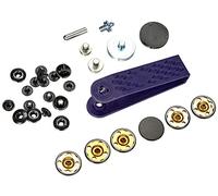 Prym Chiusure a Pressione Non Cucite, Metallo, Burnished, 20 mm