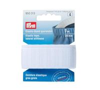 Prym - Prym Latel Stiff White (30 mm, 1M) nastro elastico - 1 Pezzi