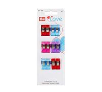 Prym Clip Love Tessuto 2,6 cm Multi Taglia Unica 12 pezzi
