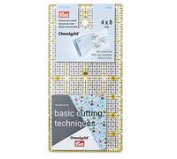 Prym Rectangular Ruler, Transparent, '4 x 8 Inchs