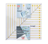 Prym - Prym omnigrid (8 x 8 pollch) Patchwork Quadrato Righello - 1 Pezzo