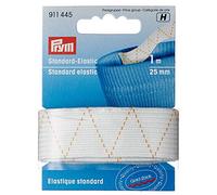 Prym Elastic, White, 20 mm, Weiß, 1 m