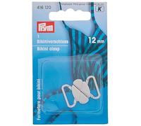 Prym Bikini And Belt Clasp, Silver, 0.47" Coloured-1 Piece