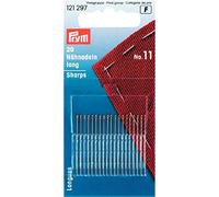 Prym Sewing Needles, Silver, No.11, 32 x 0,50 mm, 20 Stück, KTE