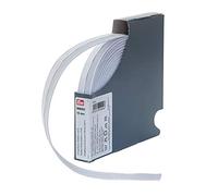 Prym - Prym Woven Bottonhole White (18 mm, 10m) Elastico - 1 unità