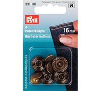 Prym - Prys Bachelor Aura Old Brass (16mm) Pulsanti - 1 Pezzi